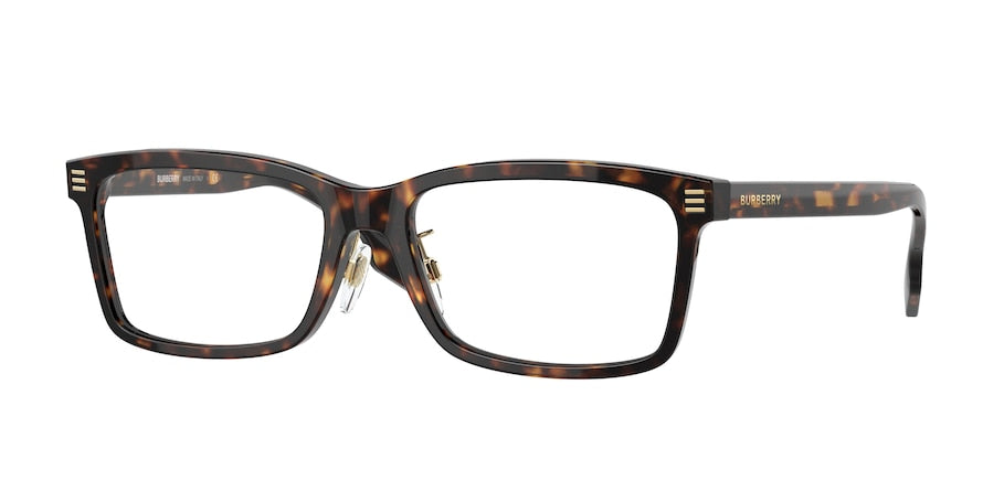 Burberry FOSTER BE2352F Rectangle Eyeglasses  3002-DARK HAVANA 56-17-145 - Color Map havana