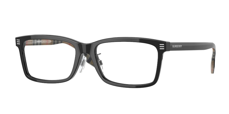 Burberry FOSTER BE2352F Rectangle Eyeglasses  3773-BLACK 56-17-145 - Color Map black