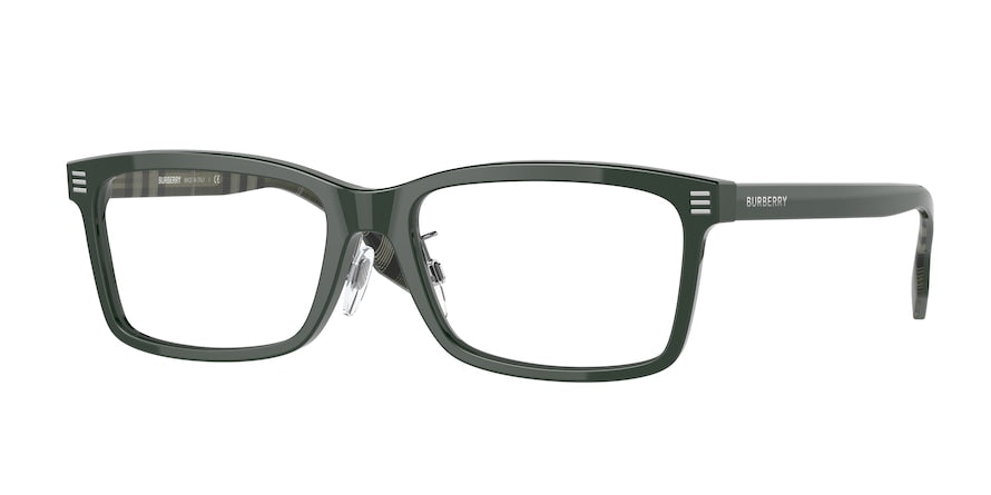 Burberry FOSTER BE2352F Rectangle Eyeglasses  3987-GREEN 56-17-145 - Color Map green