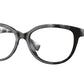 Burberry ESME BE2357 Square Eyeglasses  3983-TOP CHECK/GREY HAVANA 54-16-140 - Color Map grey