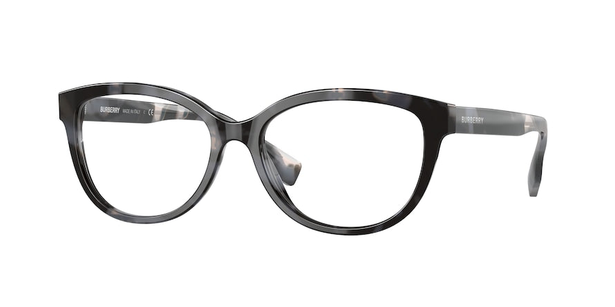 Burberry ESME BE2357 Square Eyeglasses  3983-TOP CHECK/GREY HAVANA 54-16-140 - Color Map grey
