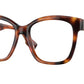 Burberry SYLVIE BE2363F Square Eyeglasses  3316-LIGHT HAVANA 53-17-140 - Color Map havana