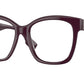 Burberry SYLVIE BE2363F Square Eyeglasses  3979-BORDEAUX 53-17-140 - Color Map bordeaux