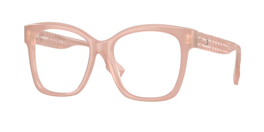 Burberry SYLVIE BE2363 Square Eyeglasses  3874-PINK 53-17-140 - Color Map pink