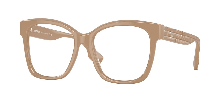 Burberry SYLVIE BE2363 Square Eyeglasses  3990-BEIGE 53-17-140 - Color Map brown