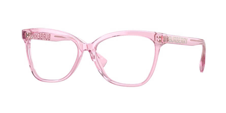 Burberry GRACE BE2364F Cat Eye Eyeglasses  4024-PINK 54-15-140 - Color Map pink