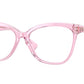 Burberry GRACE BE2364 Cat Eye Eyeglasses  4024-PINK 54-15-140 - Color Map pink
