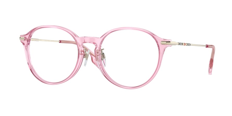 Burberry ALISSON BE2365F Phantos Eyeglasses  4024-PINK 53-18-140 - Color Map pink
