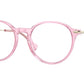 Burberry ALISSON BE2365 Phantos Eyeglasses  4024-PINK 51-18-140 - Color Map pink