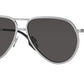 Burberry SCOTT BE3135 Pilot Sunglasses  100587-SILVER 59-14-145 - Color Map silver