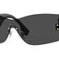 Burberry BELLA BE3137 Rectangle Sunglasses  110987-GREY 45-145-140 - Color Map grey