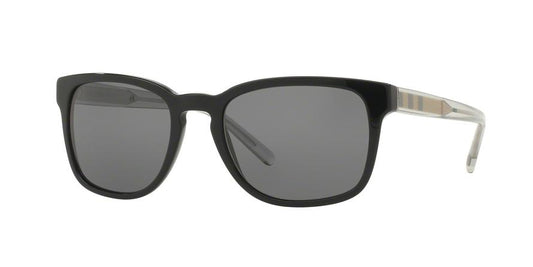Burberry BE4222 Square Sunglasses  300181-BLACK 55-20-145 - Color Map black