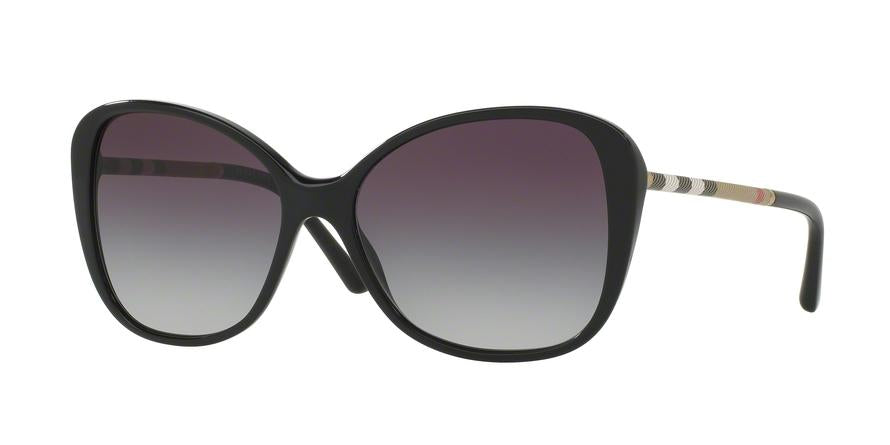 Burberry BE4235QF Butterfly Sunglasses  30018G-BLACK 57-16-140 - Color Map black