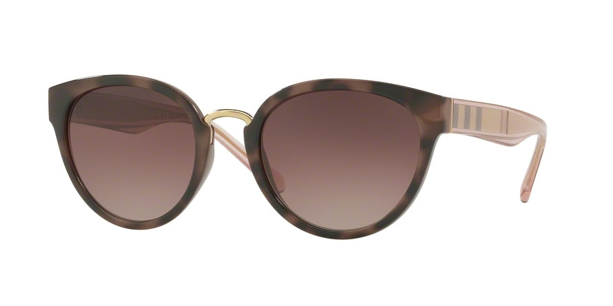 Burberry BE4249 Cat Eye Sunglasses  3624E2-SPOTTED BROWN 53-21-140 - Color Map brown