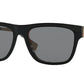 Burberry BE4293 Square Sunglasses  380687-TOP BLACK ON VINTAGE CHECK 56-17-145 - Color Map black