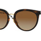 Burberry WILLOW BE4316F Phantos Sunglasses  3854T5-DARK HAVANA 57-19-145 - Color Map havana