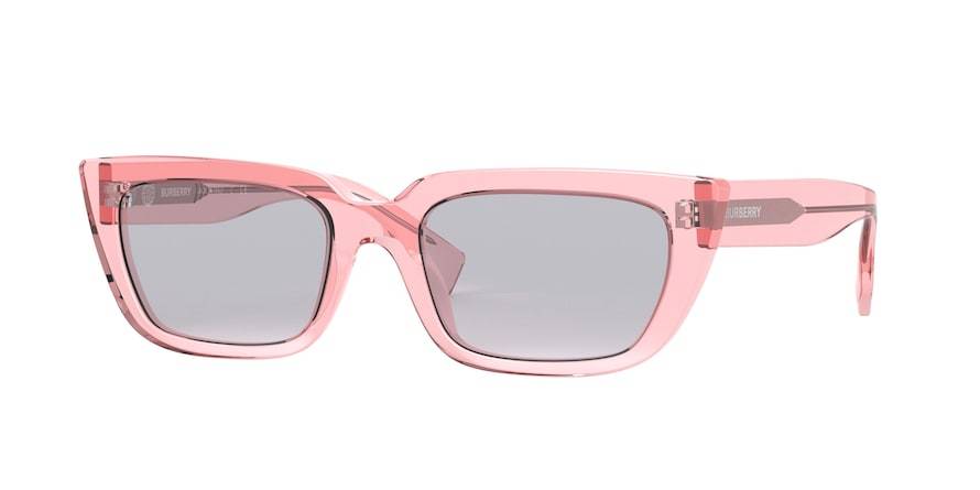 Burberry BE4321 Rectangle Sunglasses  388187-PINK 52-19-140 - Color Map pink