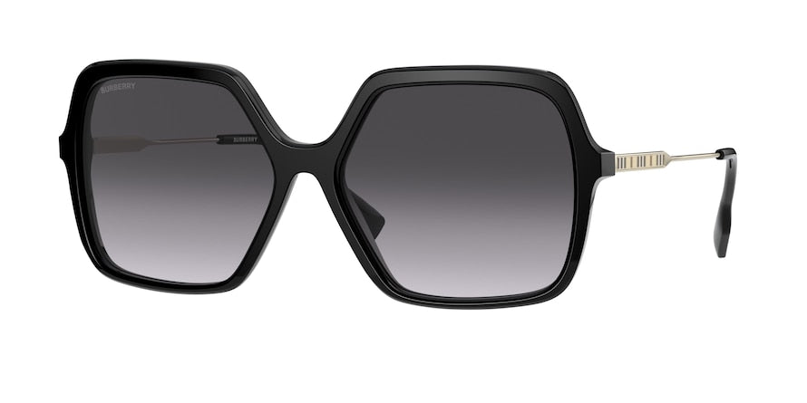 Burberry ISABELLA BE4324 Square Sunglasses  30018G-BLACK 59-16-140 - Color Map black