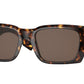 Burberry POPPY BE4336 Rectangle Sunglasses  392073-DARK HAVANA 53-19-140 - Color Map havana