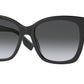 Burberry RUTH BE4345 Square Sunglasses  3001T3-BLACK 54-17-140 - Color Map black