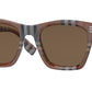 Burberry COOPER BE4348 Square Sunglasses  396673-BROWN CHECK 52-21-145 - Color Map brown