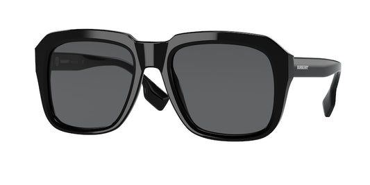 Burberry ASTLEY BE4350 Square Sunglasses  387887-BLACK 55-20-145 - Color Map black