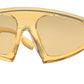 Burberry BROOKE BE4353 Irregular Sunglasses  3969/8-YELLOW 56-22-135 - Color Map yellow