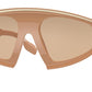Burberry BROOKE BE4353 Irregular Sunglasses  397173-BEIGE 56-22-135 - Color Map light brown