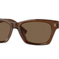 Burberry KENNEDY BE4357 Rectangle Sunglasses  398673-BROWN 53-17-145 - Color Map brown