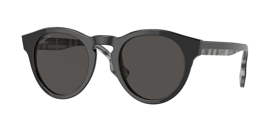Burberry REID BE4359 Phantos Sunglasses  399687-BLACK 49-23-145 - Color Map black