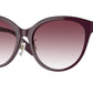 Burberry BETTY BE4365F Cat Eye Sunglasses  39798H-BORDEAUX 57-17-140 - Color Map bordeaux