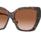 Burberry TAMSIN BE4366 Cat Eye Sunglasses  398213-TOP CHECK/HAVANA 55-16-140 - Color Map brown