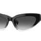 Burberry DEBBIE BE4373U Cat Eye Sunglasses  39488G-BLACK 54-18-140 - Color Map black