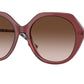 Burberry VANESSA BE4375 Irregular Sunglasses  401813-BORDEAUX 55-18-140 - Color Map bordeaux