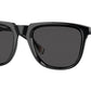 Burberry GEORGE BE4381U Square Sunglasses  300187-BLACK 54-21-150 - Color Map black