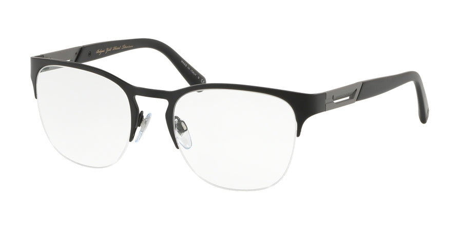 Bvlgari BV1102TK Oval Eyeglasses  4090-MATTE BLACK TITANIUM 54-20-145 - Color Map black