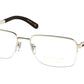 Bvlgari BV1112K Rectangle Eyeglasses  393-PALE GOLD PLATED 56-18-145 - Color Map gold