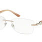 Bvlgari BV2190B Rectangle Eyeglasses  266-BROWN 53-16-140 - Color Map light brown