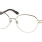Bvlgari BV2232 Oval Eyeglasses  278-PALE GOLD 54-17-140 - Color Map gold