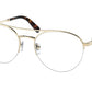 Bvlgari BV2235 Phantos Eyeglasses  278-PALE GOLD 54-19-140 - Color Map gold