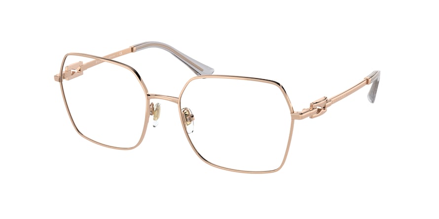 Bvlgari BV2240 Square Eyeglasses  2014-PINK GOLD 54-17-140 - Color Map gold