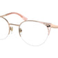 Bvlgari BV2243 Phantos Eyeglasses  2062-PINK GOLD/PINK 53-20-140 - Color Map pink