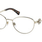 Bvlgari BV2248B Oval Eyeglasses  278-PALE GOLD 54-17-140 - Color Map gold