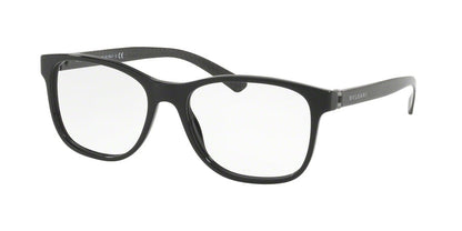 Bvlgari BV3036F Square Eyeglasses  501-BLACK 55-17-140 - Color Map black
