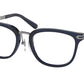 Bvlgari BV3046 Square Eyeglasses  5494-BLUE 53-20-145 - Color Map blue