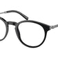 Bvlgari BV3052 Phantos Eyeglasses  5518-BLACK 50-21-145 - Color Map black