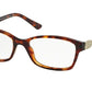 Bvlgari BV4061B Square Eyeglasses  851-DARK HAVANA 52-16-140 - Color Map havana