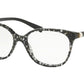 Bvlgari BV4129 Square Eyeglasses  5376-BLACK SAN PIETRINO 54-16-140 - Color Map black