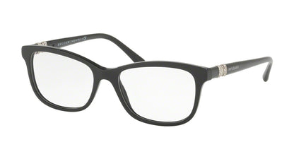 Bvlgari BV4133BF Rectangle Eyeglasses  501-BLACK 54-17-145 - Color Map black