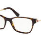 Bvlgari BV4159BF Rectangle Eyeglasses  504-DARK HAVANA 54-17-140 - Color Map havana